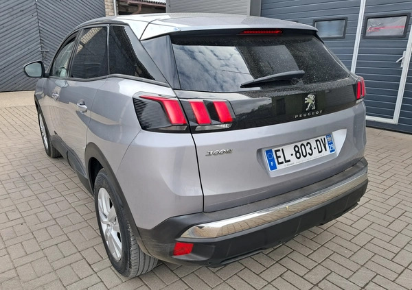 Peugeot 3008 cena 64900 przebieg: 177000, rok produkcji 2018 z Lublin małe 277